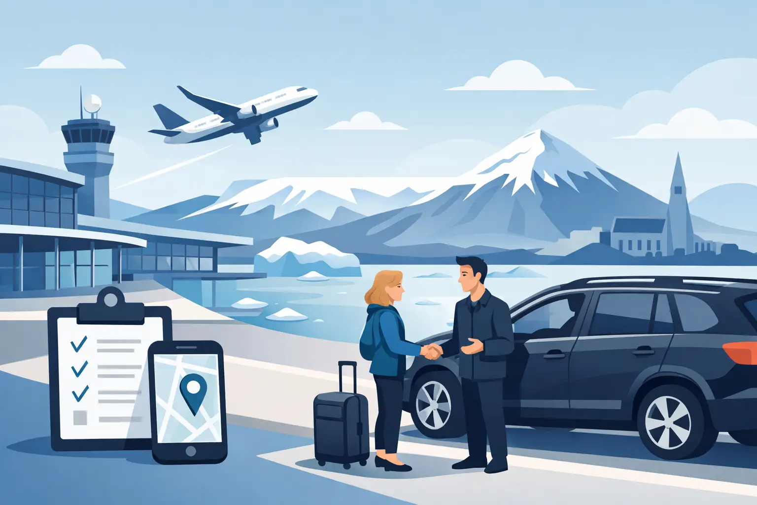 Airport Pickup in Iceland: Book With Confidence
