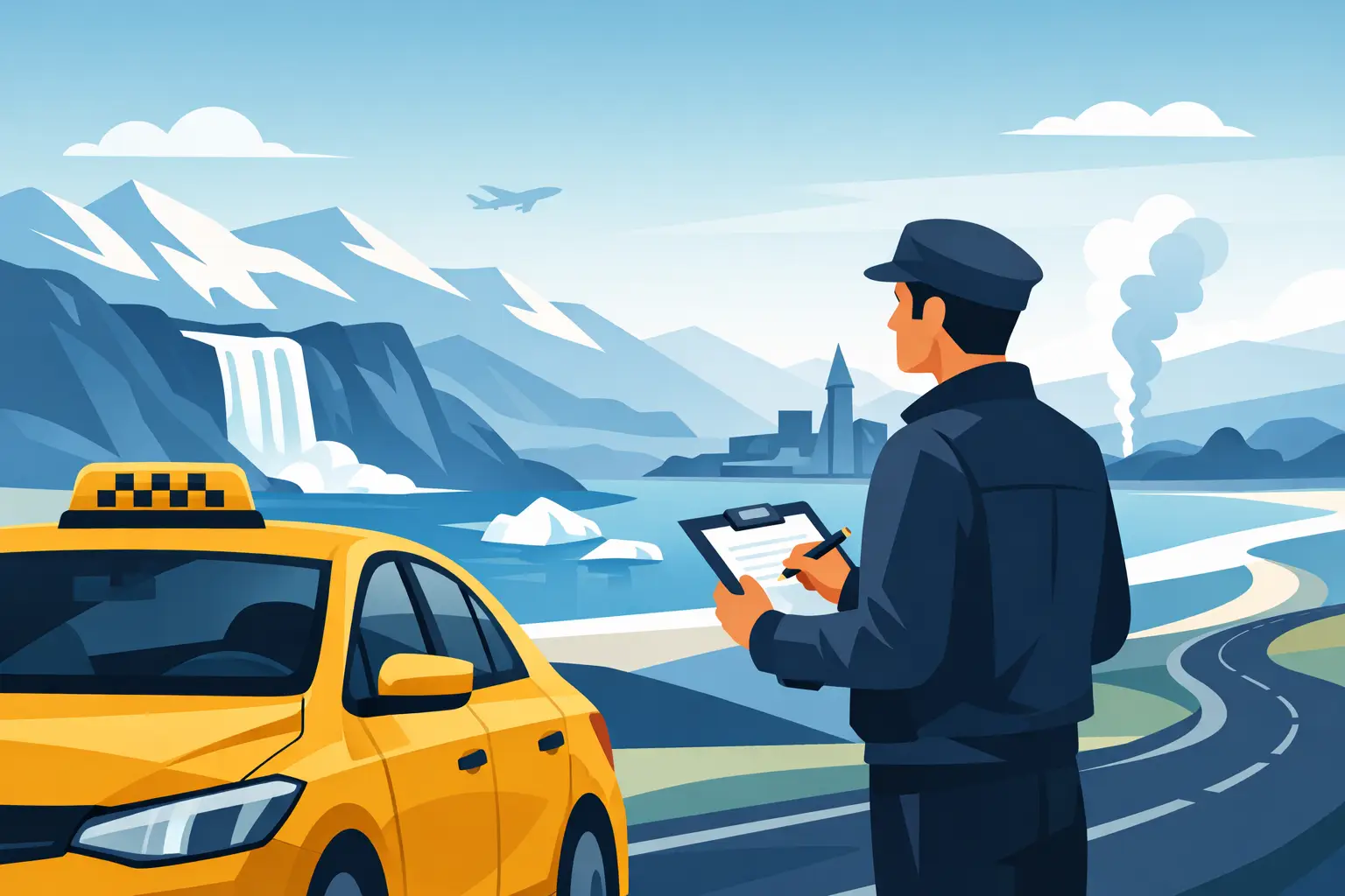 How to Become a Taxi Driver in Iceland Today