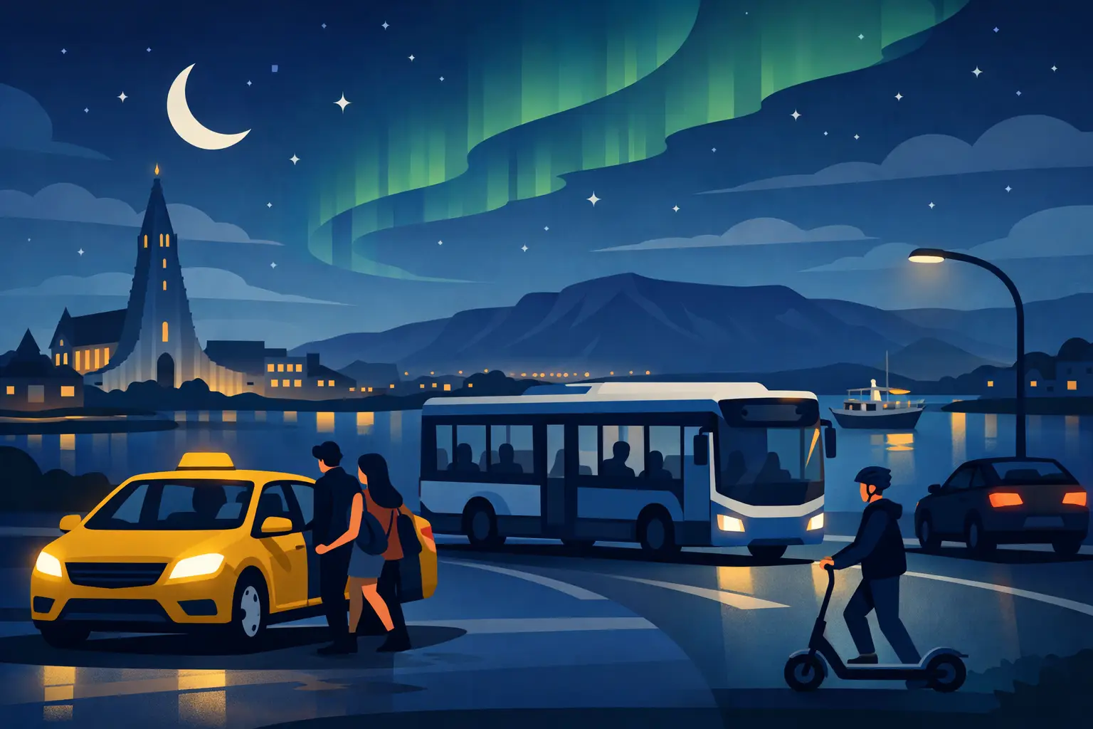 Best Late Night Transport in Reykjavik
