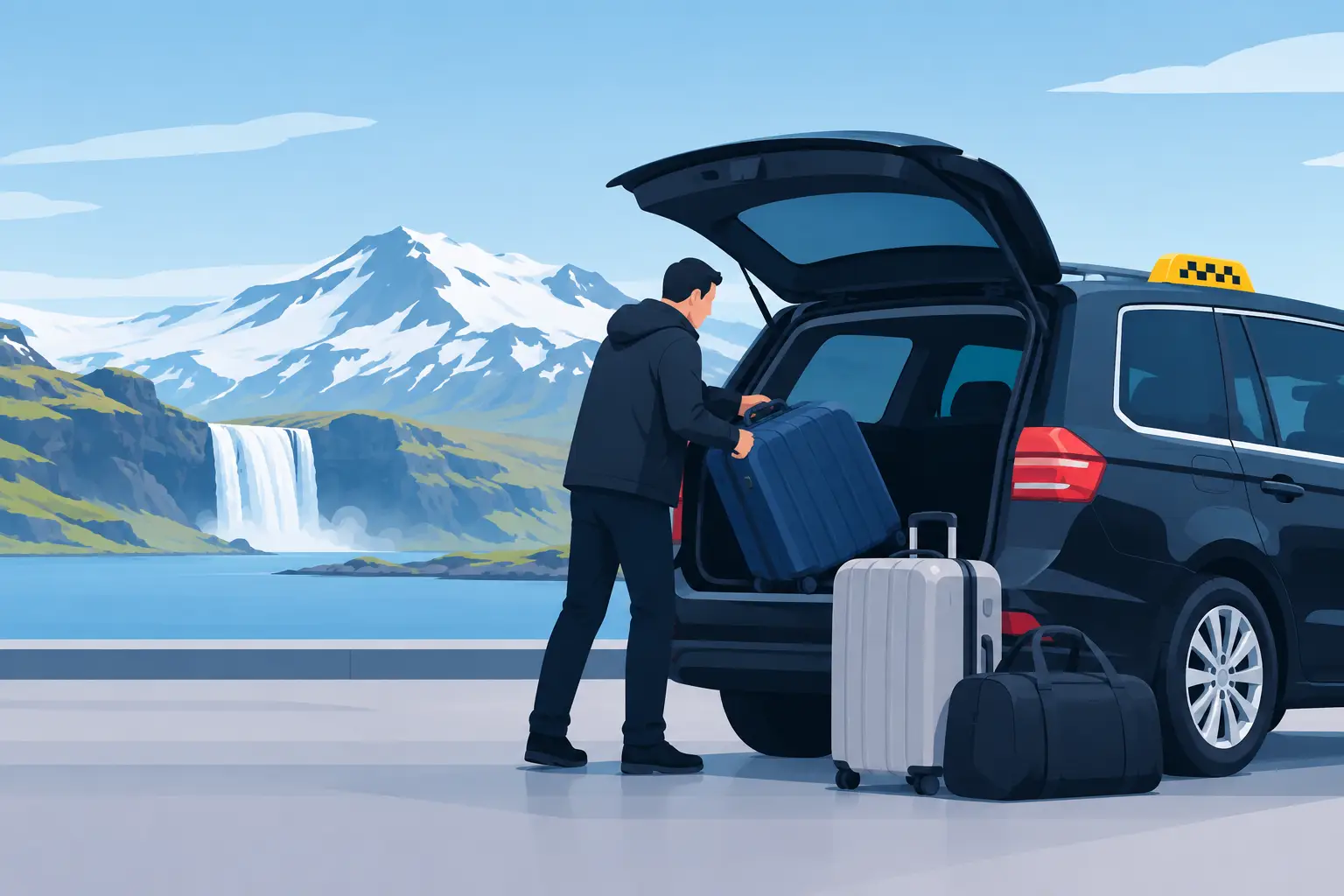 Best Taxis for Large Luggage in Iceland