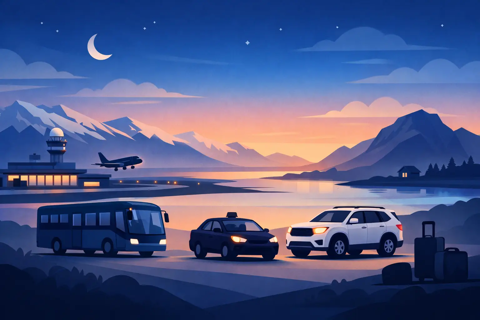 Best Transport for Late Arrivals in Iceland