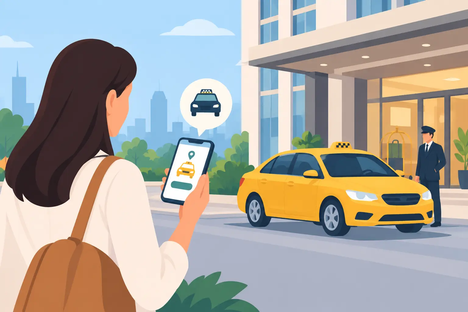 How to Book a Taxi for a Hotel Transfer