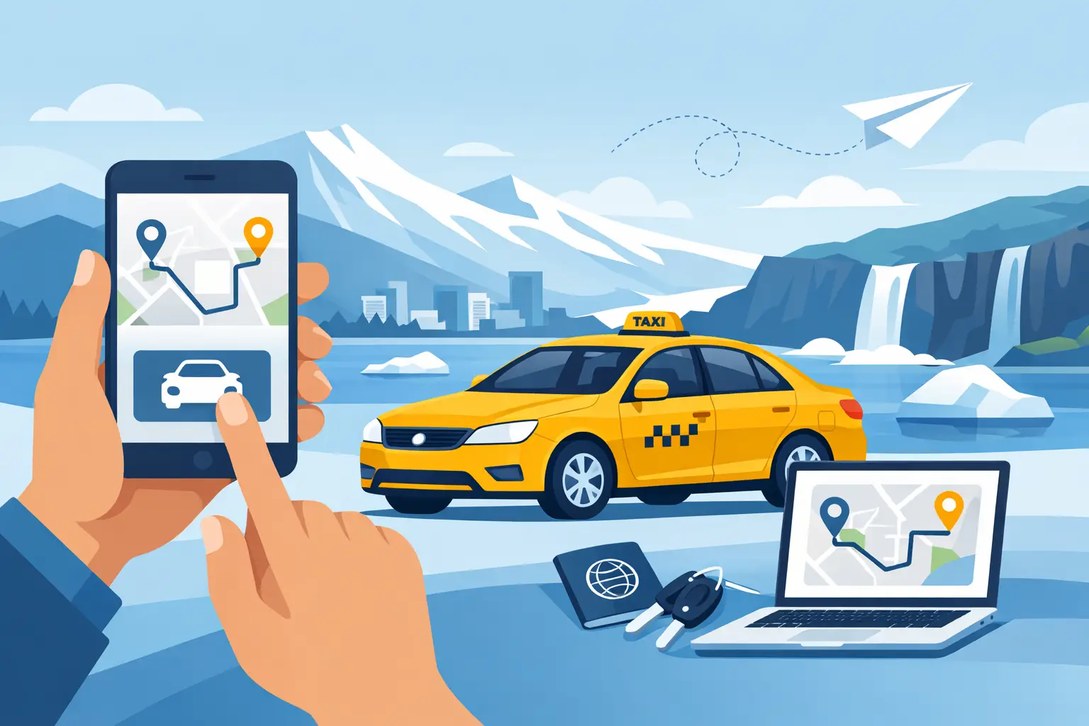 Book Taxi Online Iceland Without Guesswork