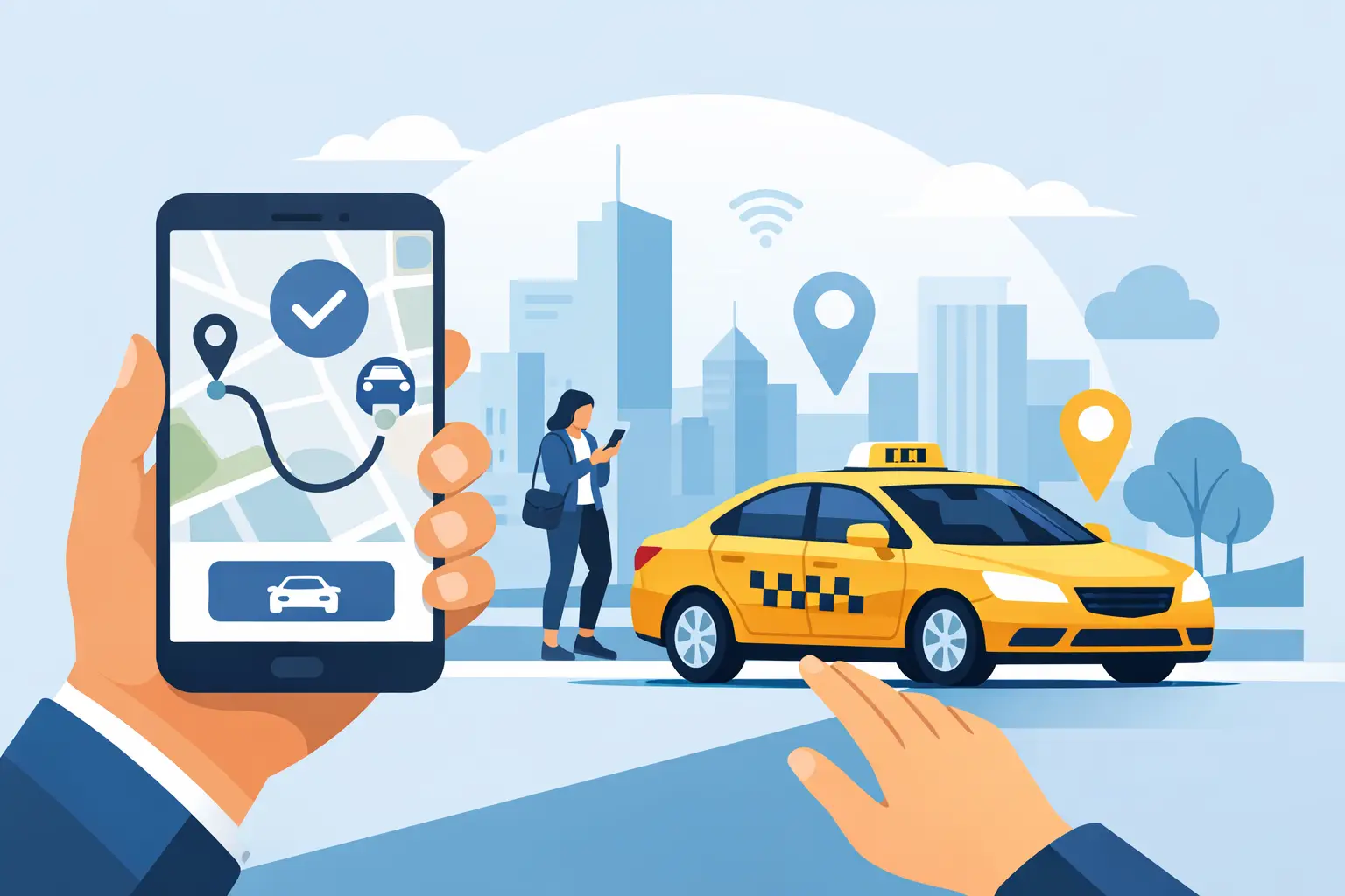 How to Book Taxi Without Calling