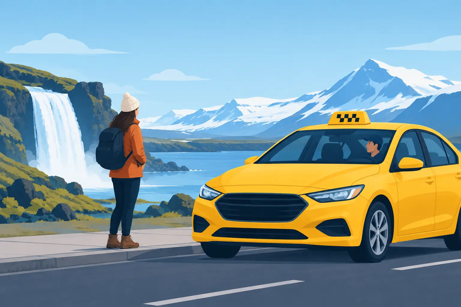Can Taxis Wait During Stops? Iceland Rules