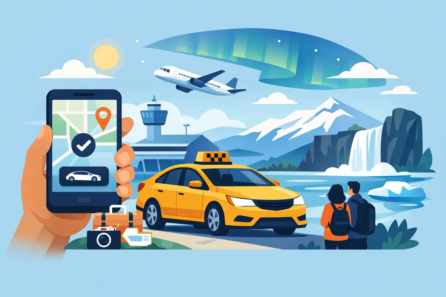 Can Tourists Prebook a Taxi in Iceland?