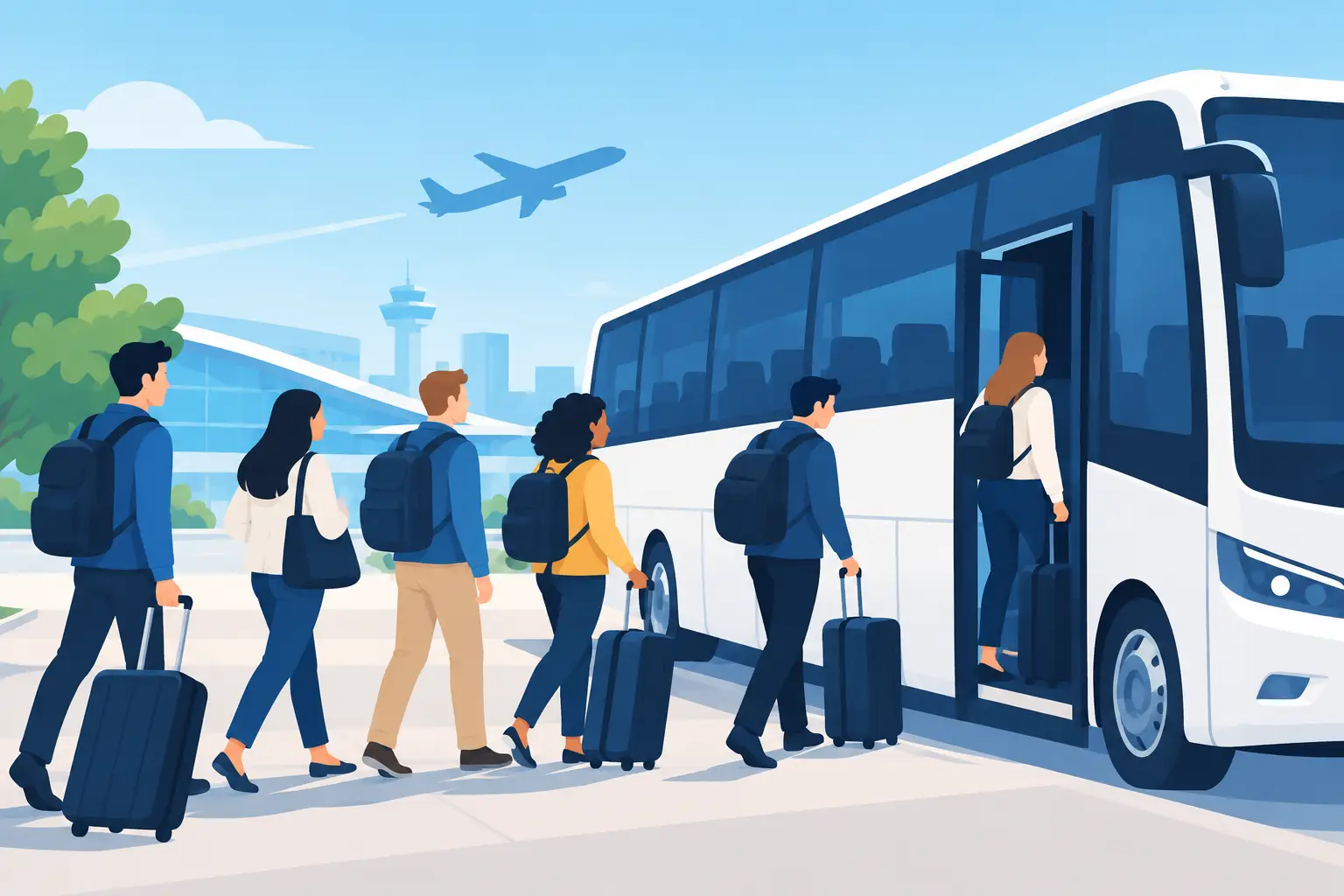 How to Arrange Group Transport Without Delays