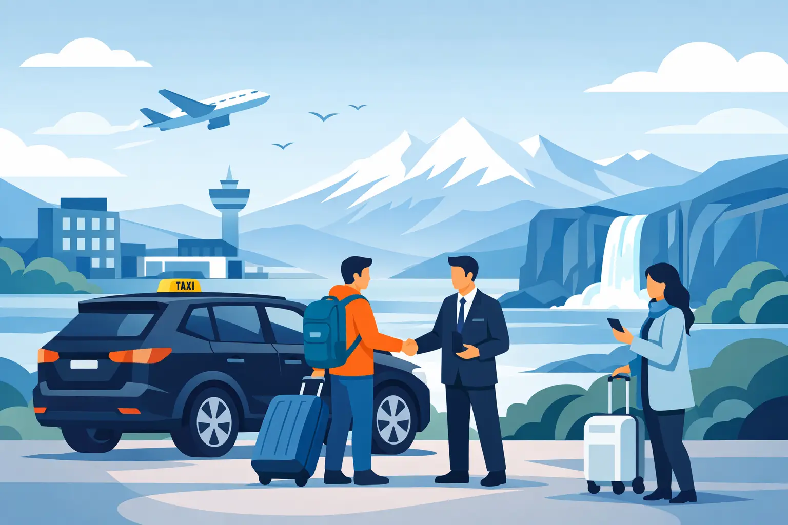 How to Arrange Hotel Taxi Pickup in Iceland