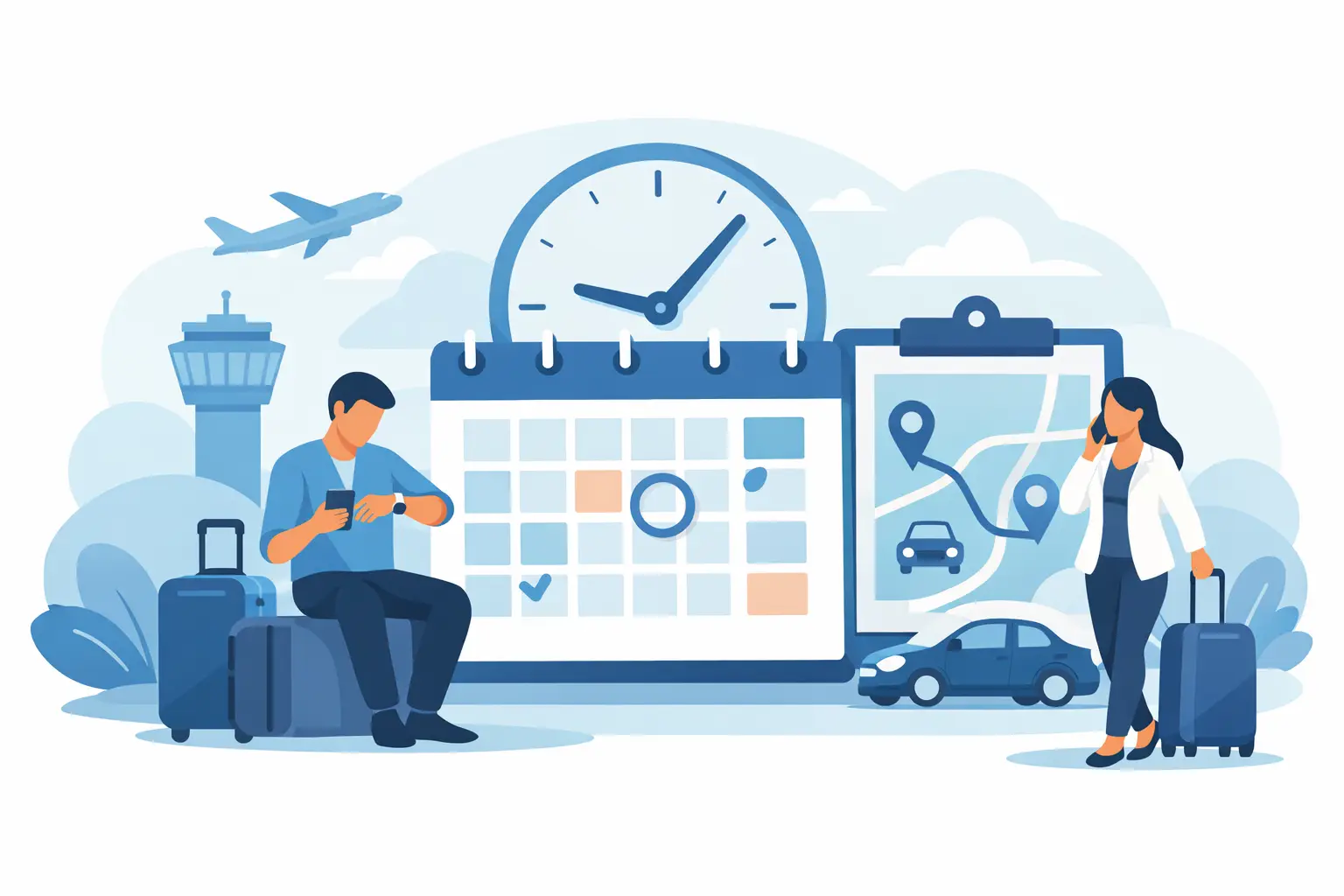 How to Choose Airport Pickup Time Without Stress