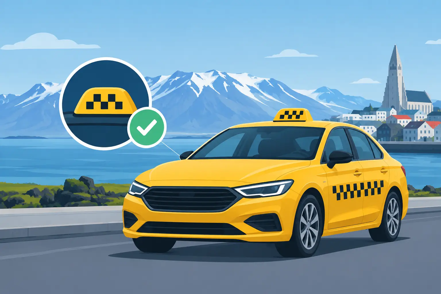How to Identify Licensed Taxis in Iceland