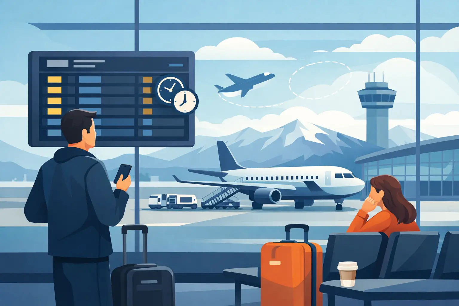 How to Manage Flight Delays at Keflavík Airport