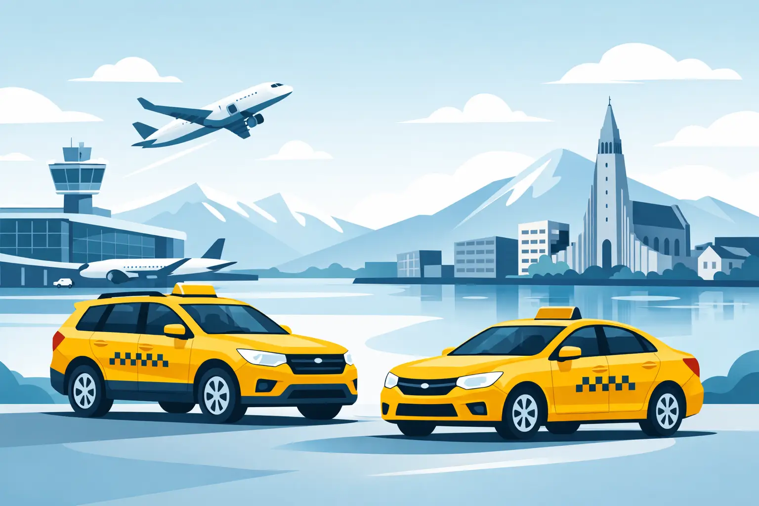 Iceland Taxis for Airport and City Rides