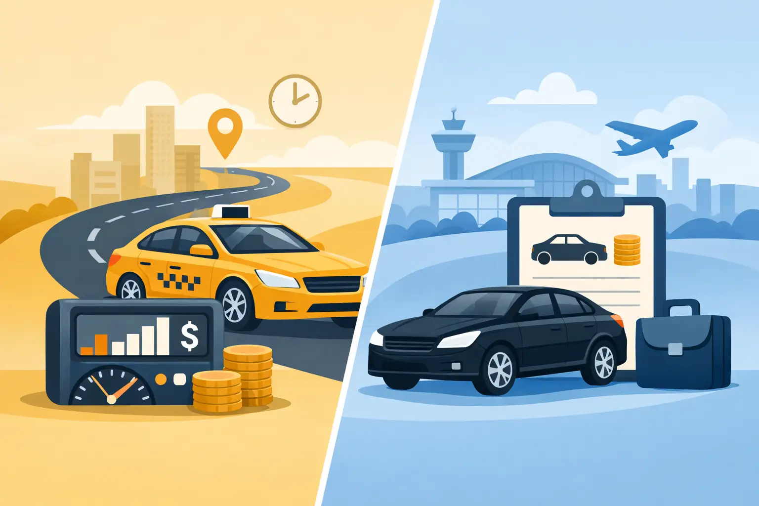 Metered Ride or Fixed Transfer: Which Costs Less?