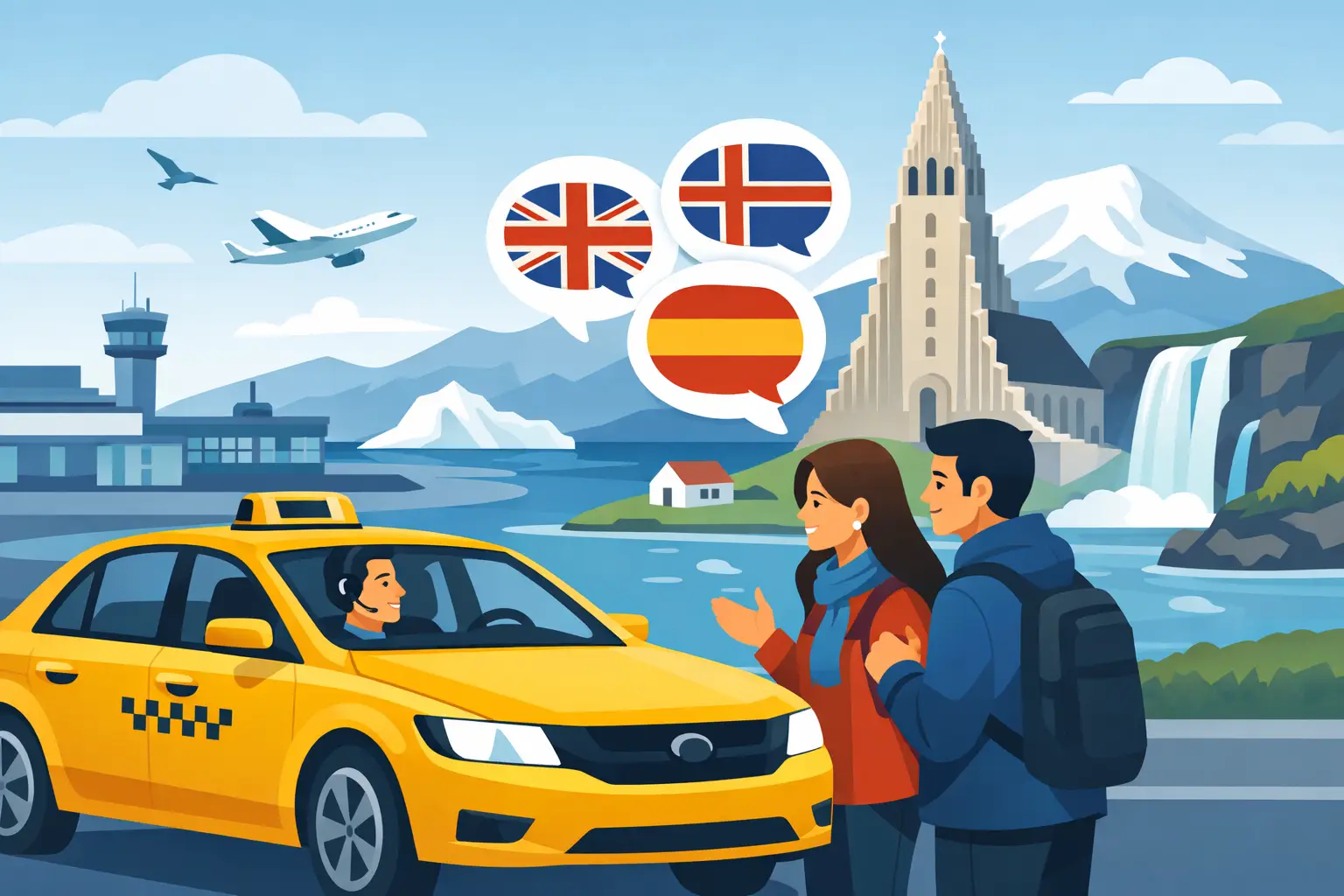 Multilingual Taxi Service Iceland for Easy Travel