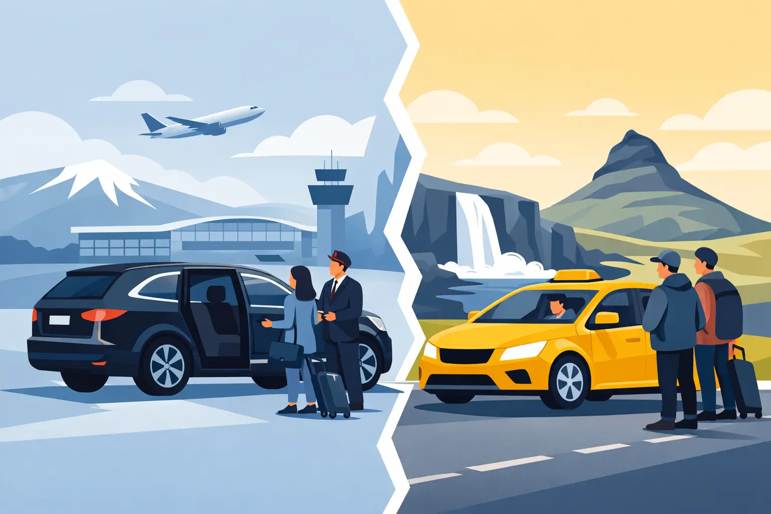 Private Transfer or Taxi in Iceland?