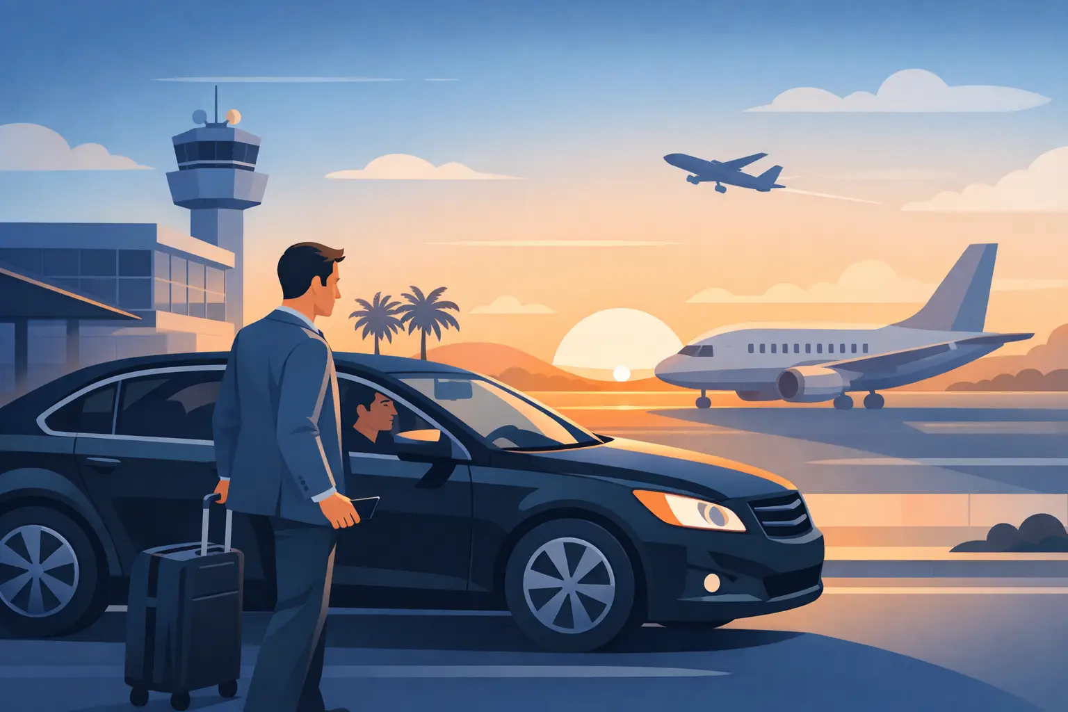 Schedule Early Morning Airport Pickup Right