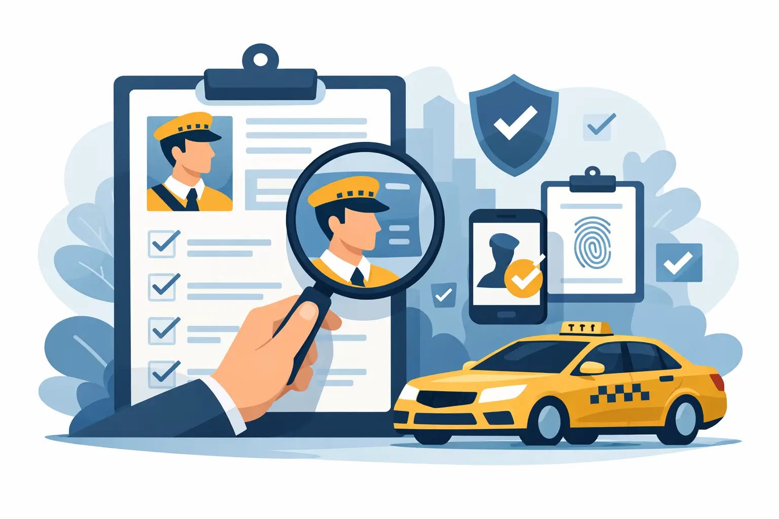 Taxi Driver Verification Review Checklist