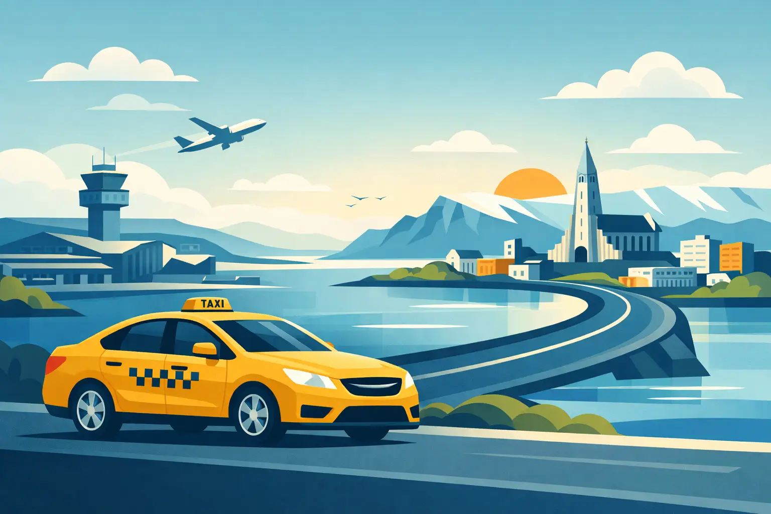 Taxi from Keflavik to Reykjavik: What to Expect