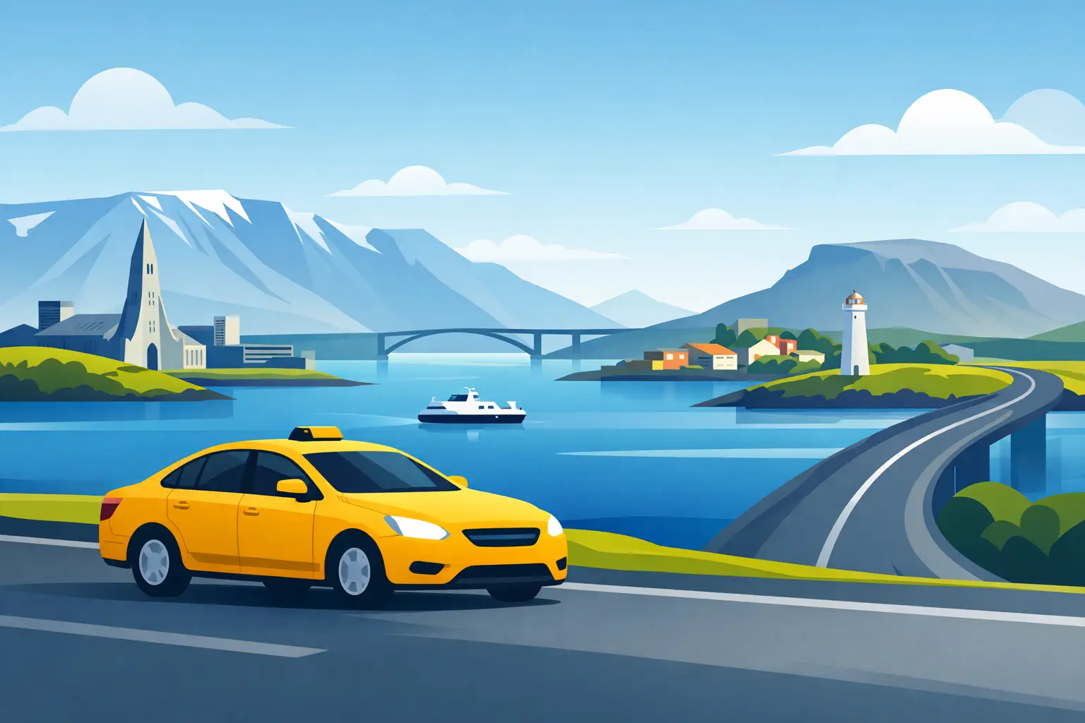 Taxi to Akranes From Reykjavik: Price and Time