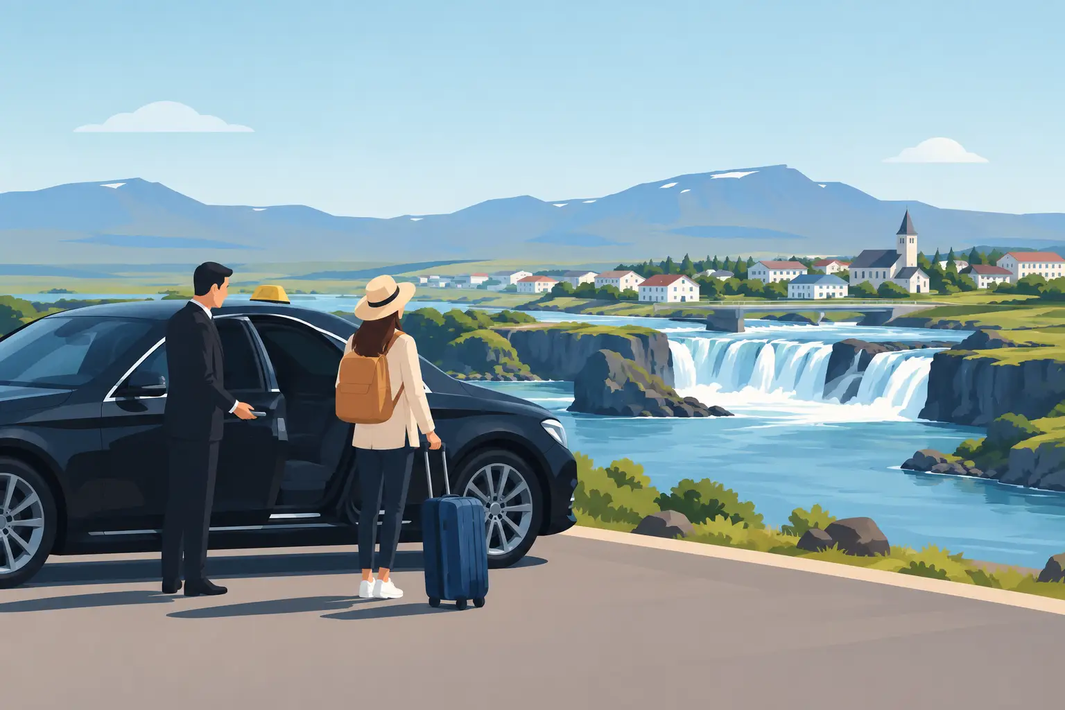 Travel Selfoss by Private Taxi: What to Expect