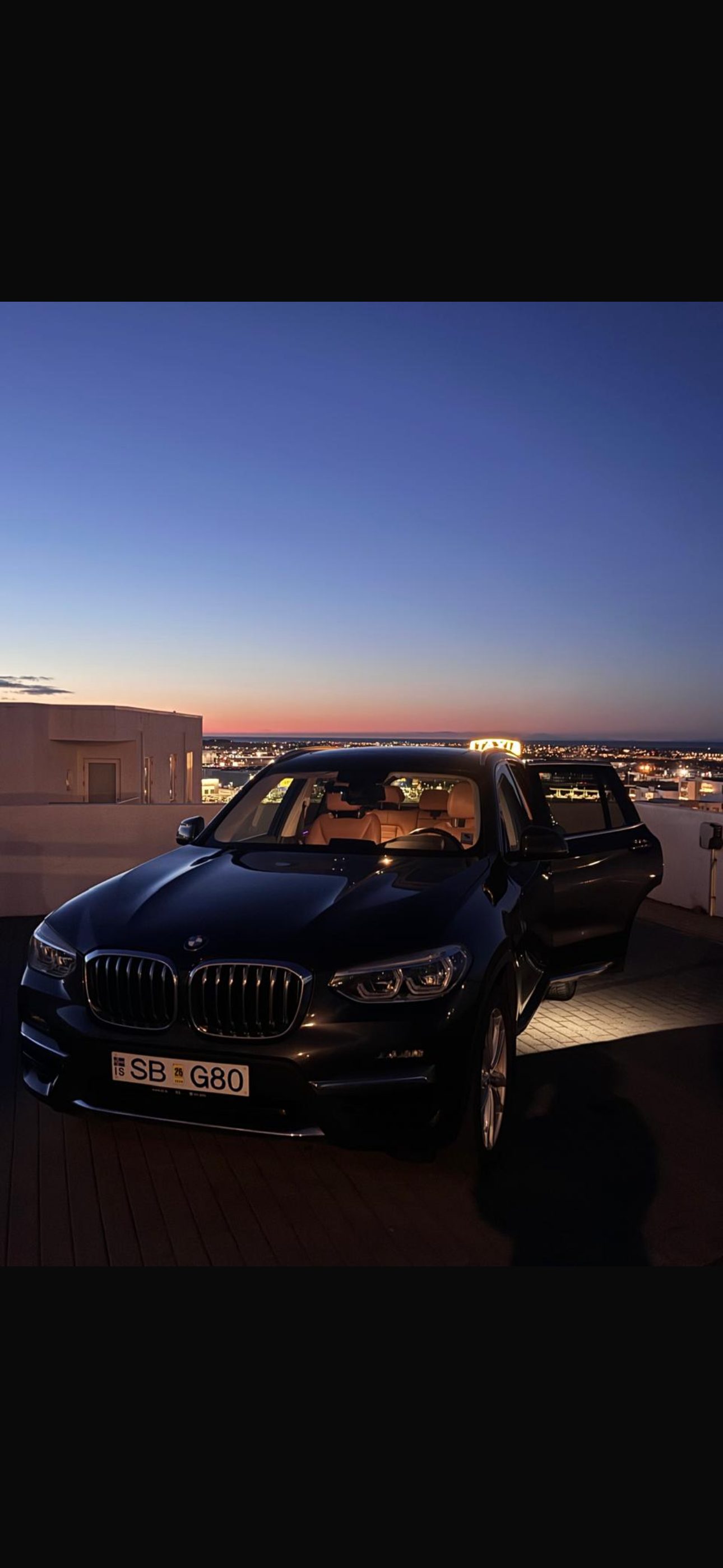 BMW X3 — Ștefania, Licensed Flott Taxi driver