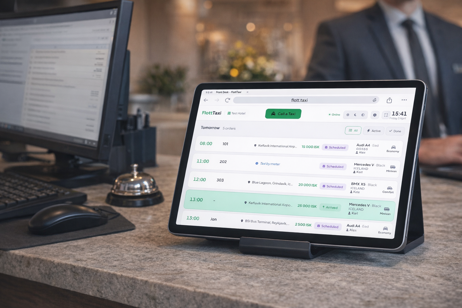 FlottTaxi for Hotels